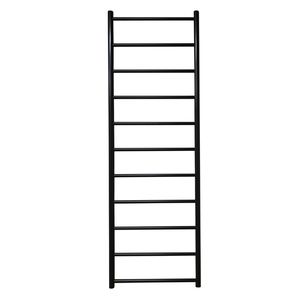 Cut out image of the The Sussex Range by JIS Ardingly 1580mm x 520mm Black Electric Towel Rail